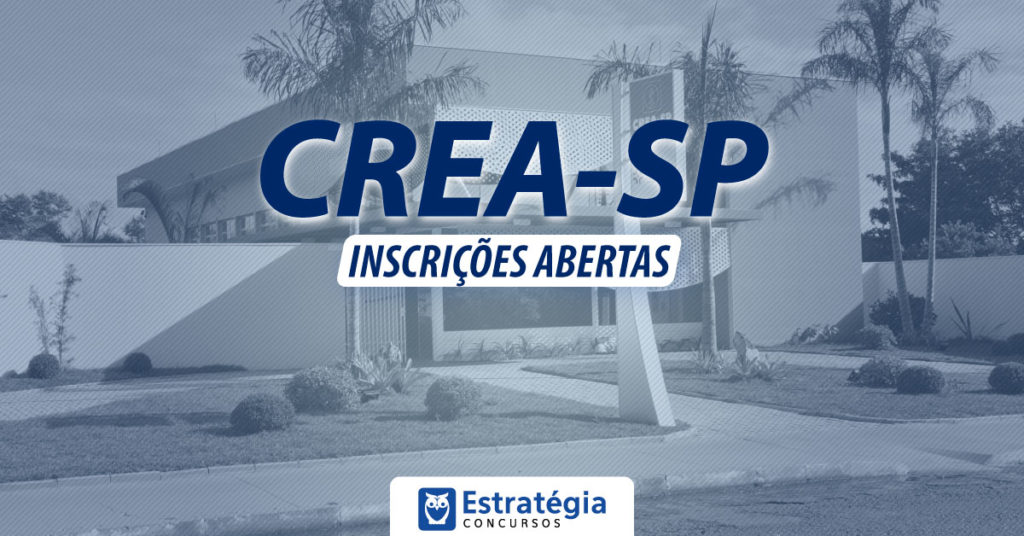 Concurso Crea Sp Edital Publicado Sal Rio De At R Mil