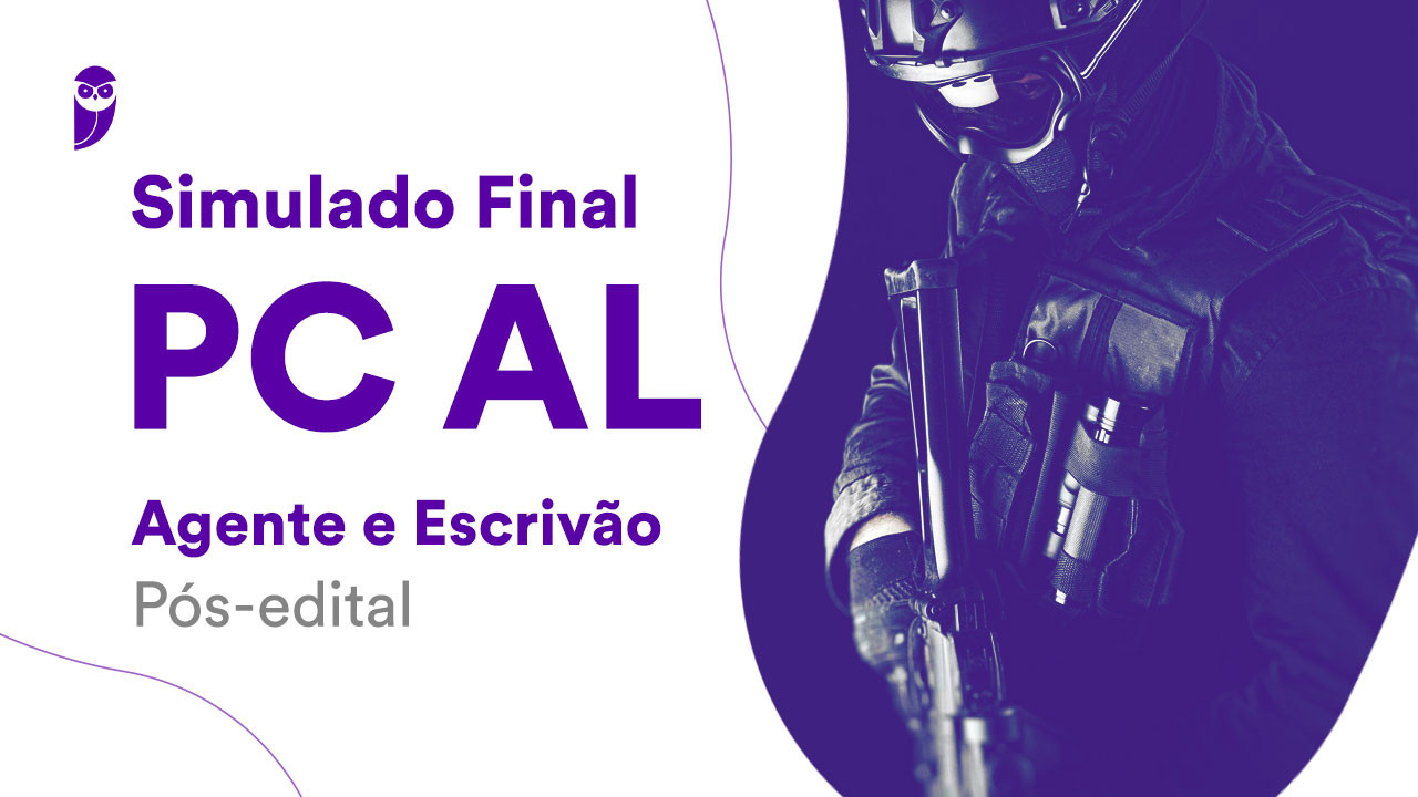 Simulado Final Pc Al Agente E Escriv O P S Edital