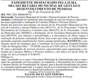 Vunesp A Banca Do Pr Ximo Concurso Prefeitura De Campinas