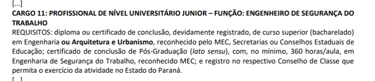 Concurso Itaipu Binacional Veja Aqui O Gabarito Individual