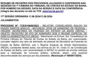 Concurso Sefaz BA Edital Em Breve Para Auditor E Agente