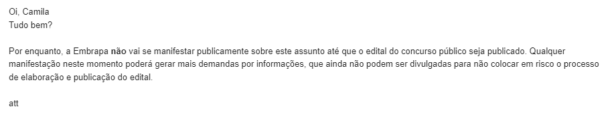 Concurso Embrapa Cebraspe Oficializado Como A Banca