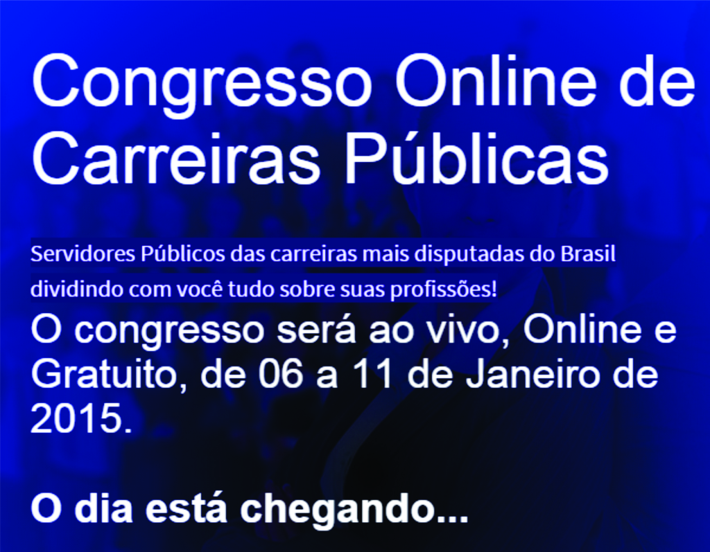 Congresso Online de Carreiras Públicas