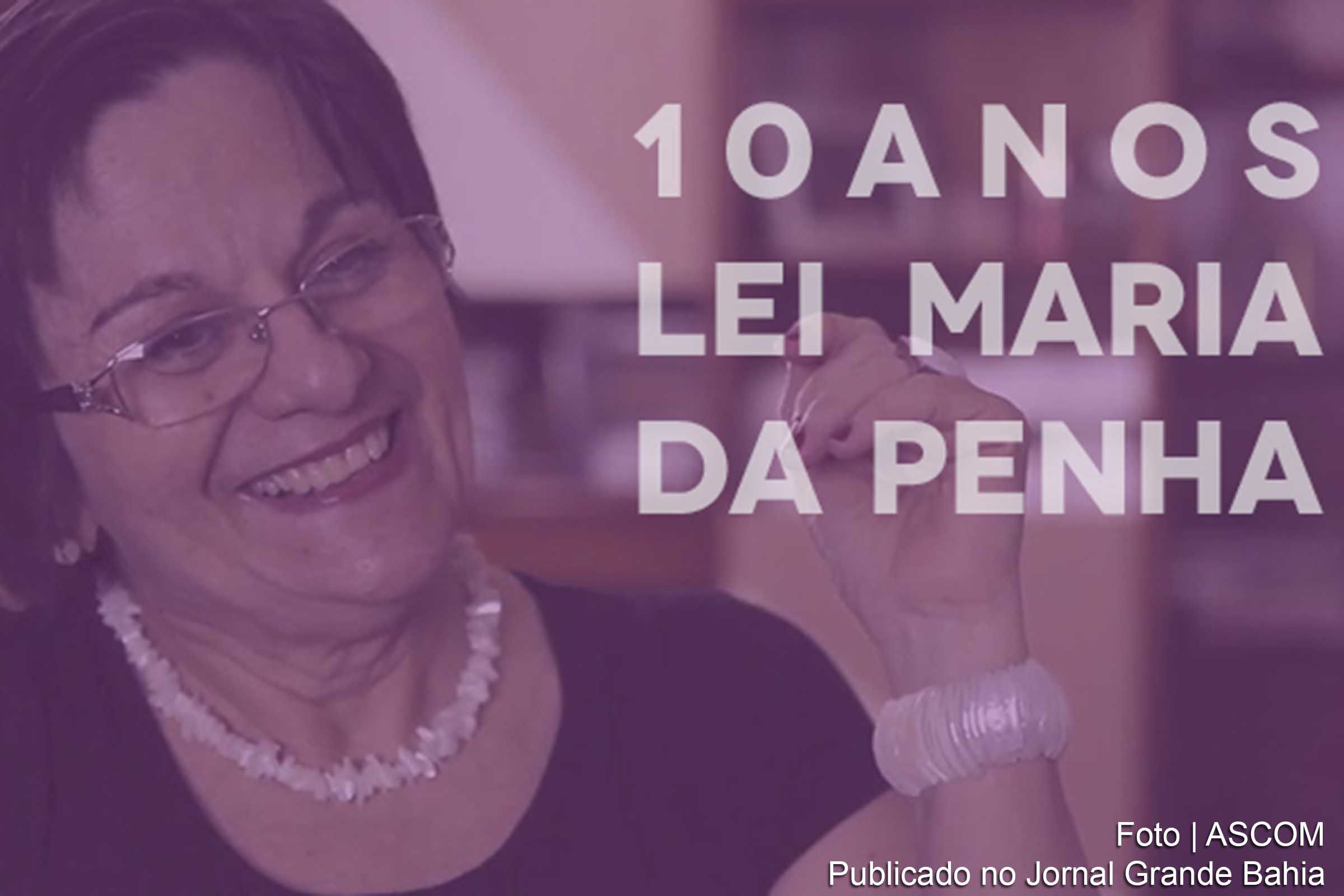 Cartaz-10-anos-da-lei-Maria-da-Penha