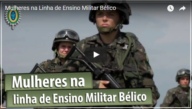 Formas de INGRESSO da MULHER no EXÉRCITO 