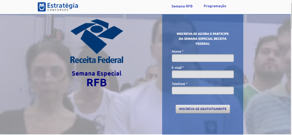 semana especial receita federal