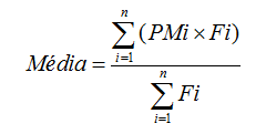 media aritmetica formula