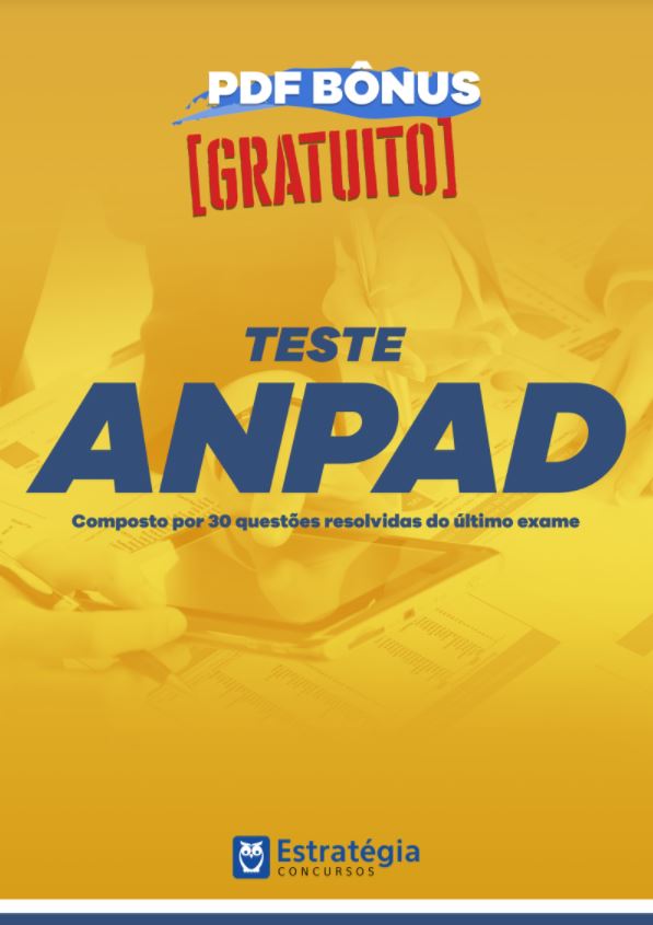 Teste Anpad 2022 - 2023 - Curso de provas ao vivo para a edição de novembro  de 2022