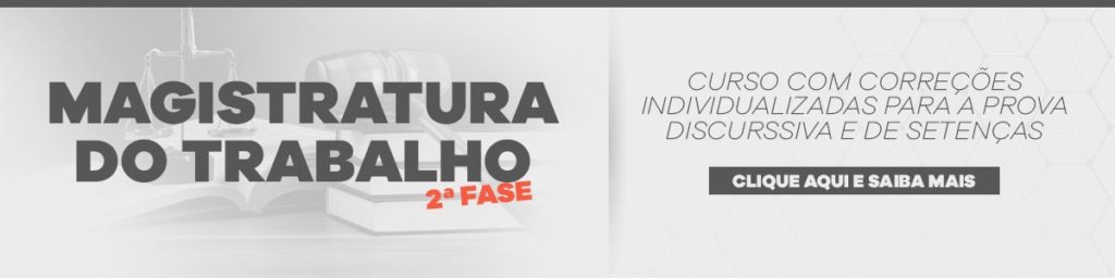 concurso magistratura do trabalho
