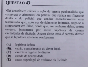 GABARITO PMDF 2018 Extraoficial - Penal e Processo Penal