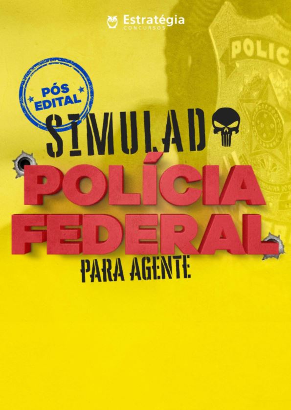 pdf simulado polícia federal agente