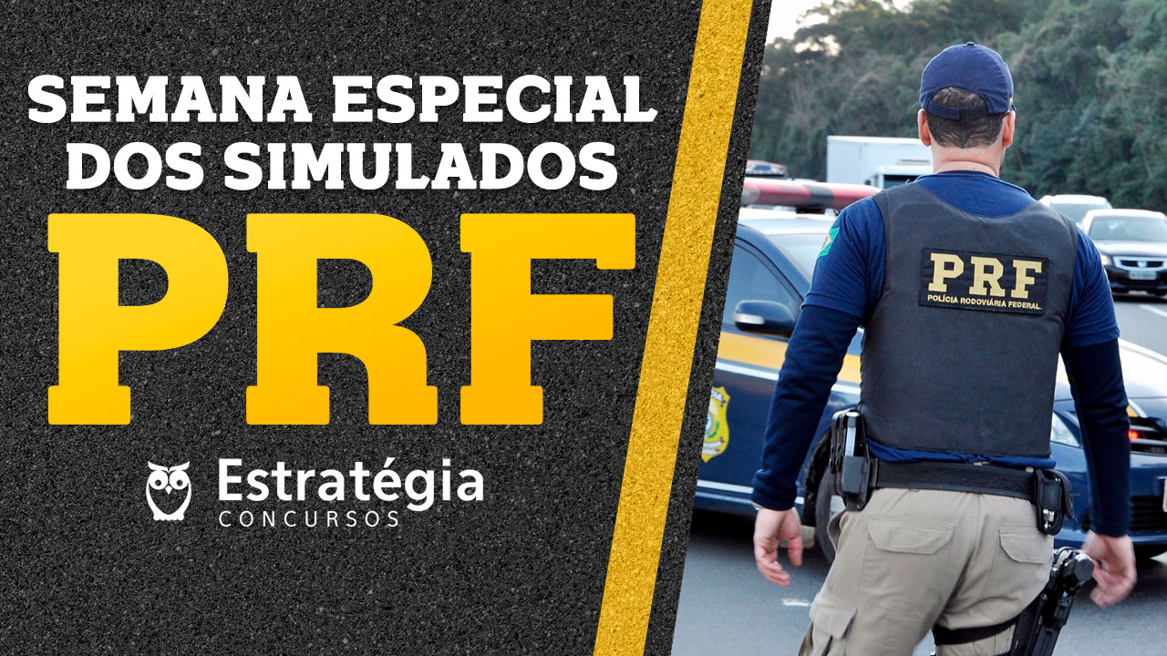 Simulado Prf Baixe Os Pdfs E Teste Sua Preparação Para O Edital Prf