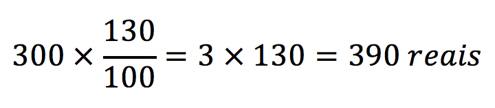 Cálculo facilitado através da Equivalência de decimais