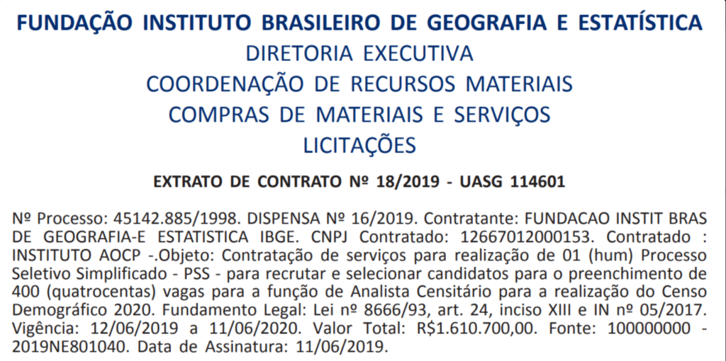concurso ibge 1