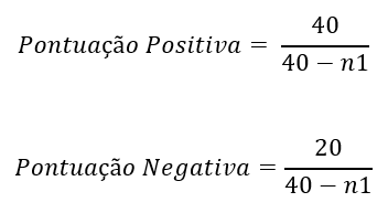 Fórmula para cálculo da nota do Cespe
