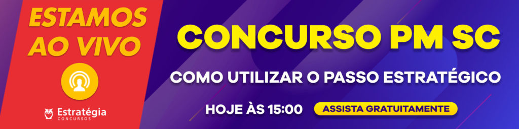 Passo Estratégico para a PM SC.