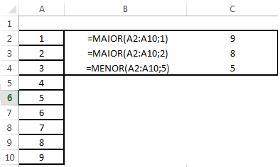 Função SE para Conceitos em Notas Escolares no Excel 05 