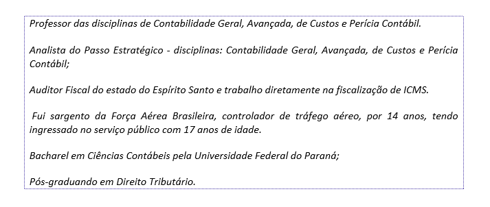 concurso , passo, Contabilidade Geral para Auditor Fiscal ISS Fortaleza