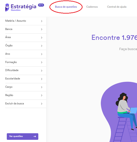 Como utilizar o Sistema de Questões do Estratégia