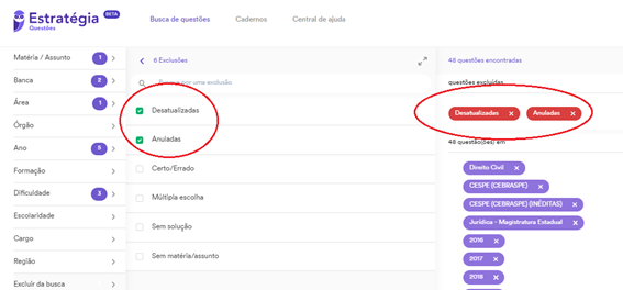 Como utilizar o Sistema de Questões do Estratégia