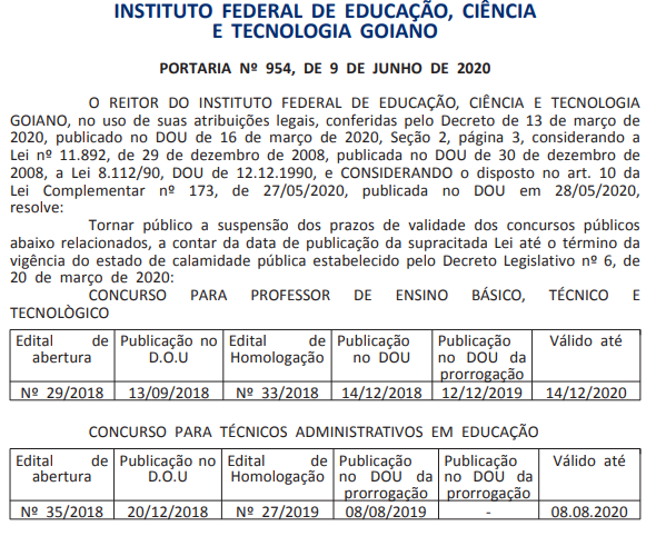 Concursos RS: prazos de validade dos editais são retomados