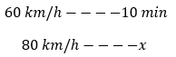 Regra de três com grandezas inversamente proporcionais - estrutura - Matemática