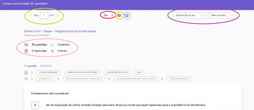 Como utilizar o Sistema de Questões do Estratégia