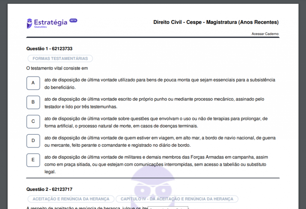 Arquivo de impressão em PDF