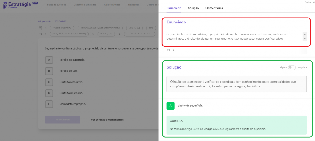 Como utilizar o Sistema de Questões do Estratégia