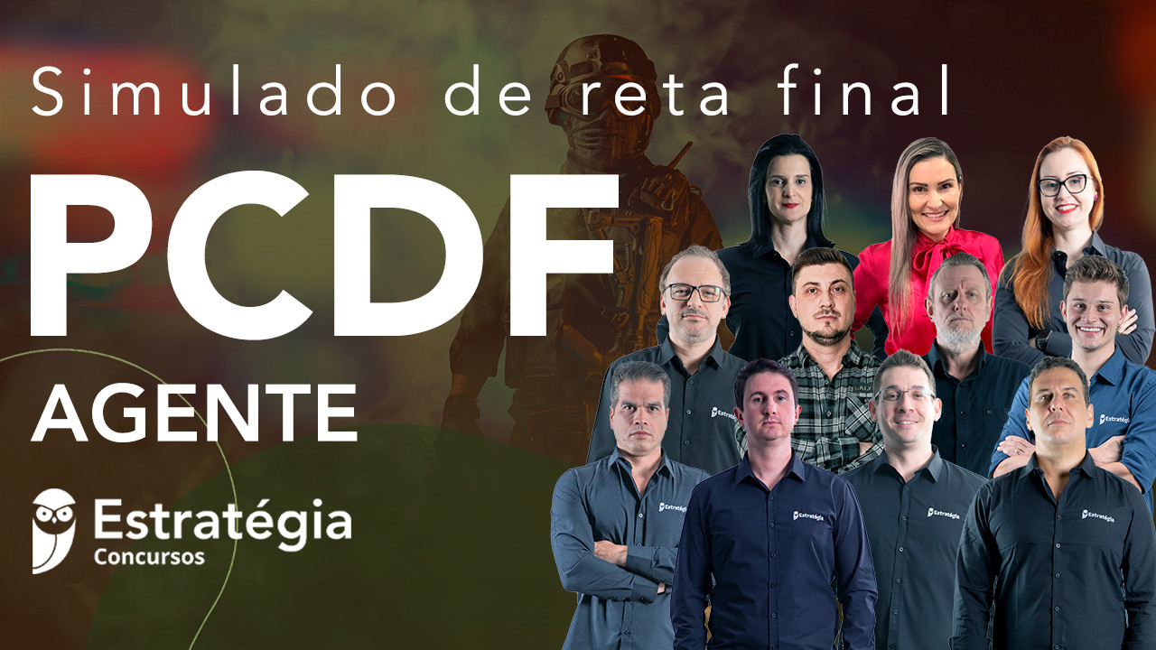 Simulado Agente PC DF - Concursos