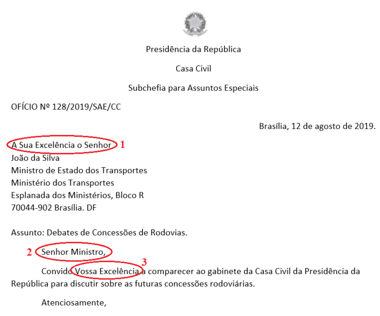 Saiba Usar Os Pronomes De Tratamento E Vocativos Em Redação Oficial 7879