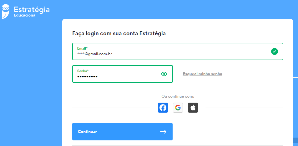 Fazendo o Login no SQ