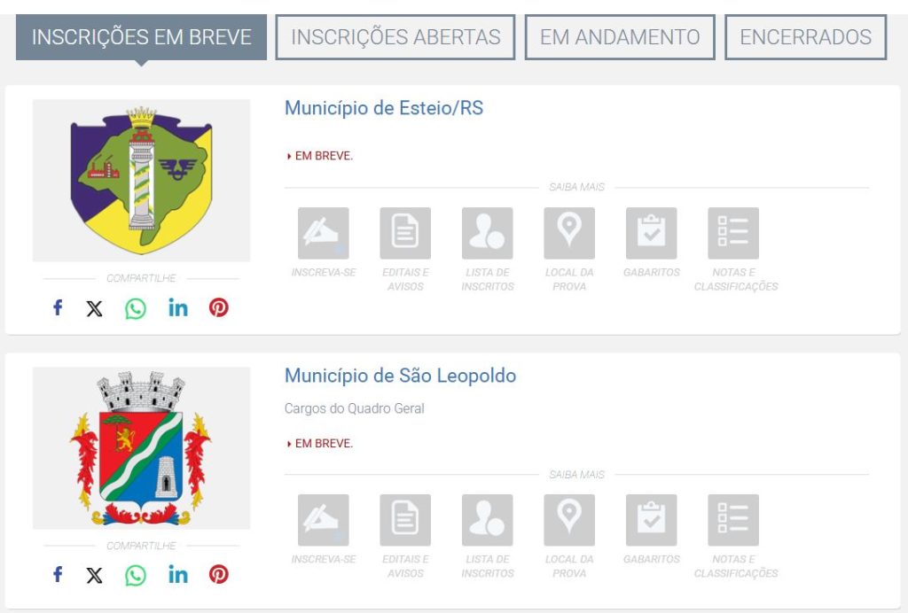 Concurso São Leopoldo RS: novo edital é iminente; confira!