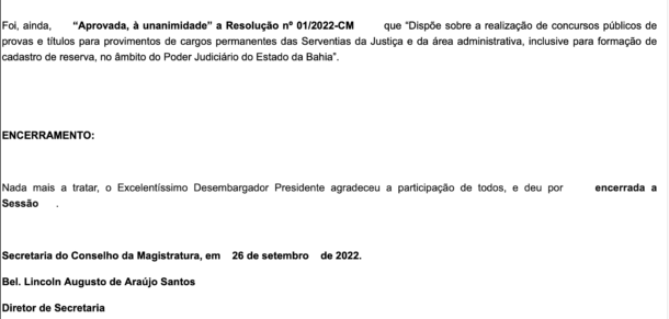 Concurso TJ BA: FCC é A Banca; 280 Vagas Previstas