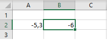 Figura 4 – Exemplo da função da categoria Matemática e Trigonometria PAR no Excel.