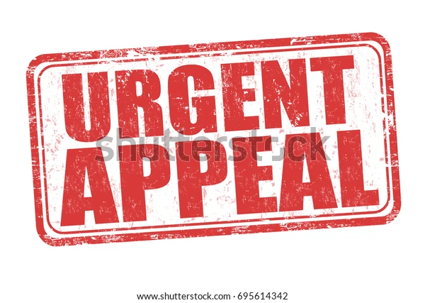 Urgent appeal: Apelação urgente.