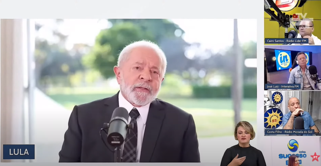 Presidente Lula confirma concurso Ibama através de entrevista para rádios de Goiás