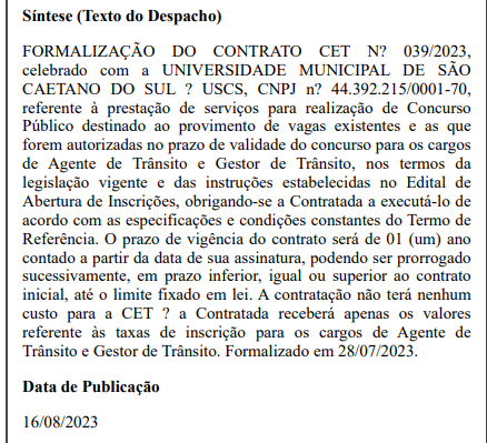 Banca do concurso CET SP é definida; 254 vagas!