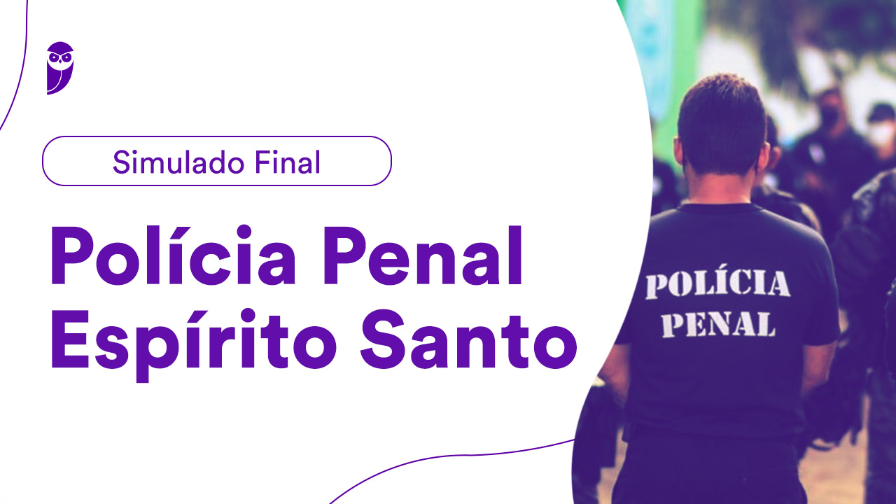 Policia Penal do Espirito Santo - Direito Penal 