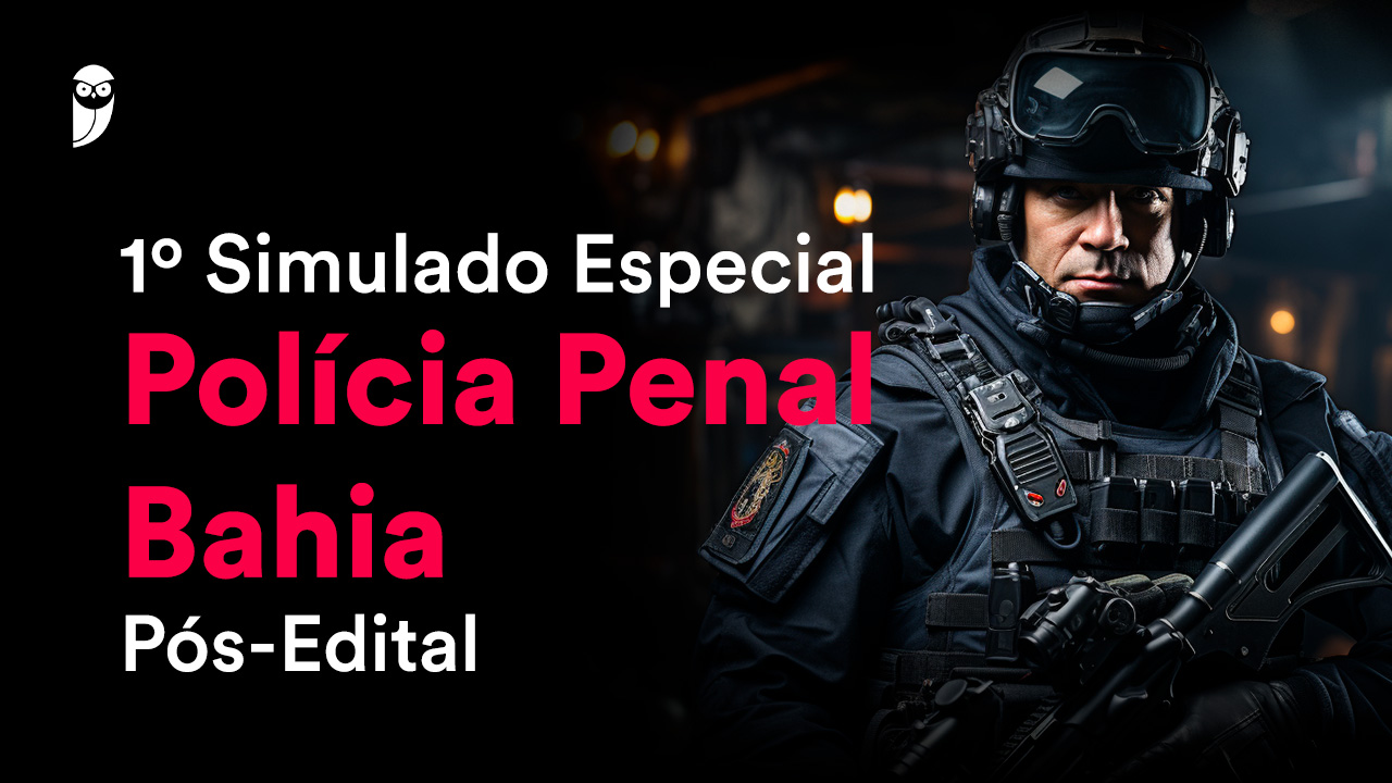 Simulado Especial Pol Cia Penal Bahia Esteja Preparado