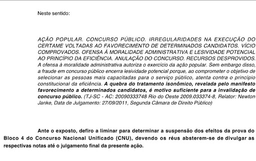 Concurso Unificado (CNU) tem edital 4 SUSPENSO!