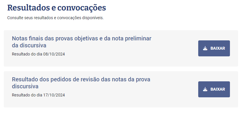 CNU: resultados dos recursos já podem ser conferidos!