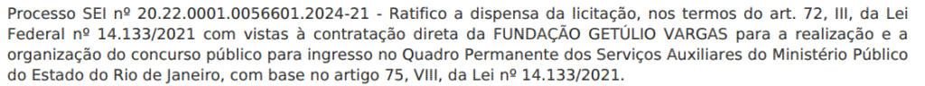 concurso mp rj banca definida fgv