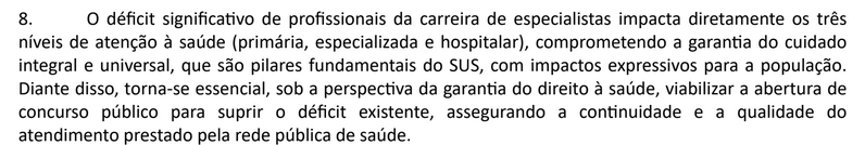 concurso ses df solicitado para Especialista em Saúde - Assistência Social