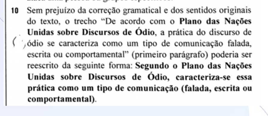 Recursos de Português do concurso TRF 6