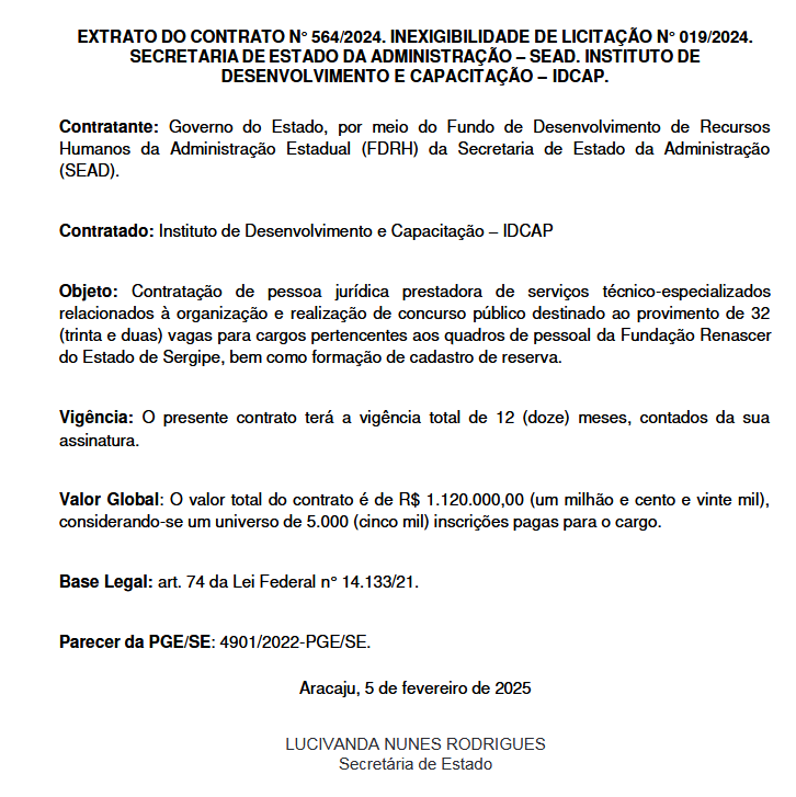 Concurso Fundação Renascer: banca definida