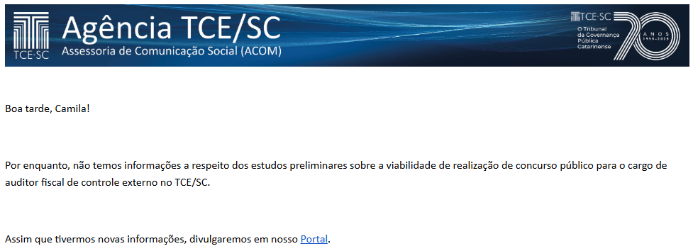 Concurso TCE SC: edital em 2025? Veja as últimas informações