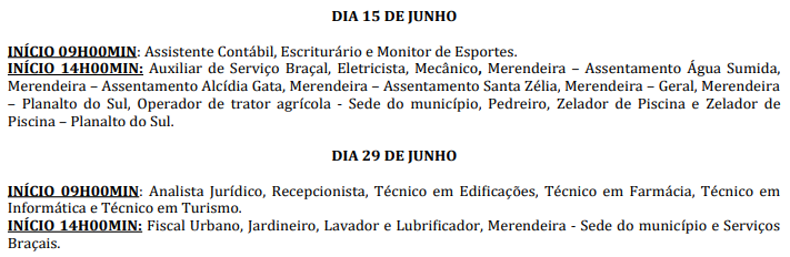 Concurso Teodoro Sampaio: datas de aplicação das provas