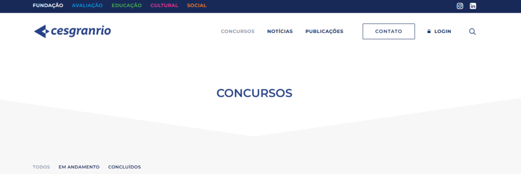 A banca Cesgranrio é a favorita para organizar CNU 2025