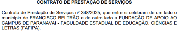 Concurso Francisco Beltrão PR: banca está definida!